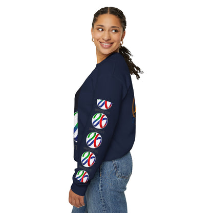 18WC2026 Yon-Nasyon1 Unisex Heavy Blend™ Crewneck Sweatshirt. Powered by AyiWe F&S