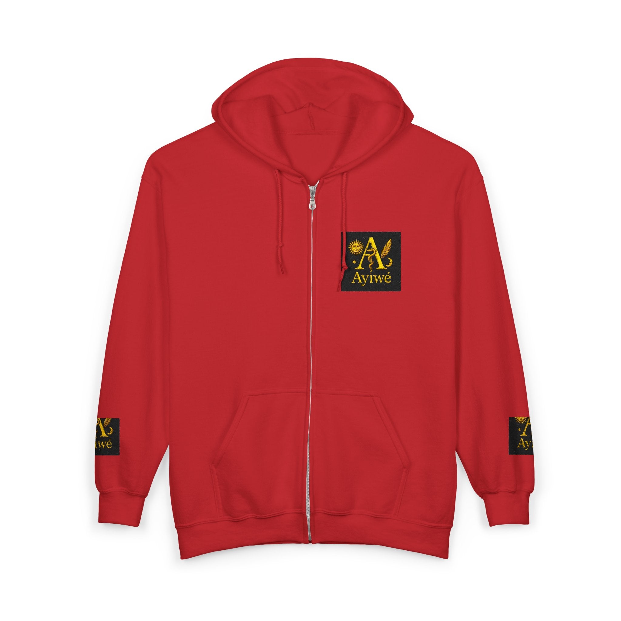 AyiWé-Pure1 Unisex Heavy Blend™ Full Zip Hooded Sweatshirt