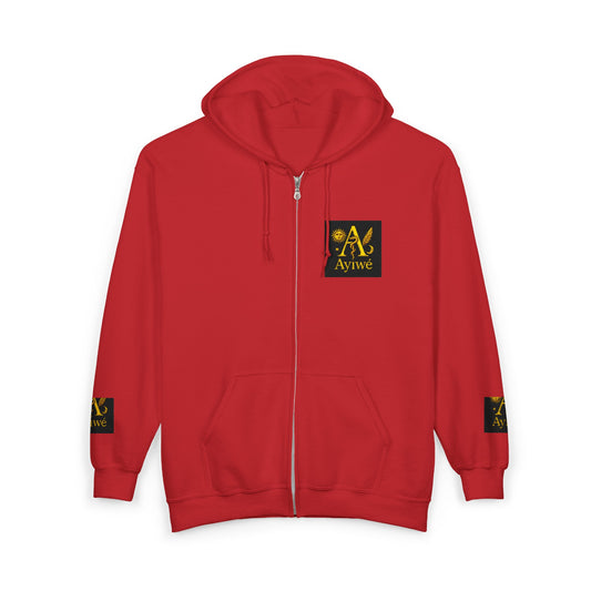 AyiWé - Pure1 Unisex Heavy Blend™ Full Zip Hooded Sweatshirt - AyiWé Fashion & Style