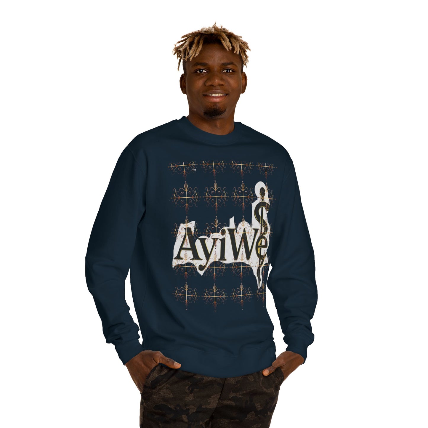 4Coins-Ayi Unisex Crew Neck Sweatshirt. Powered by AyiWe FS.