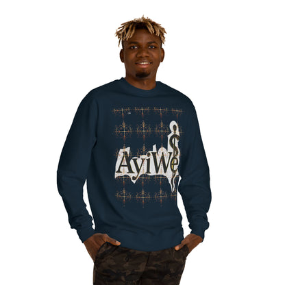 4Coins-Ayi Unisex Crew Neck Sweatshirt. Powered by AyiWe FS.