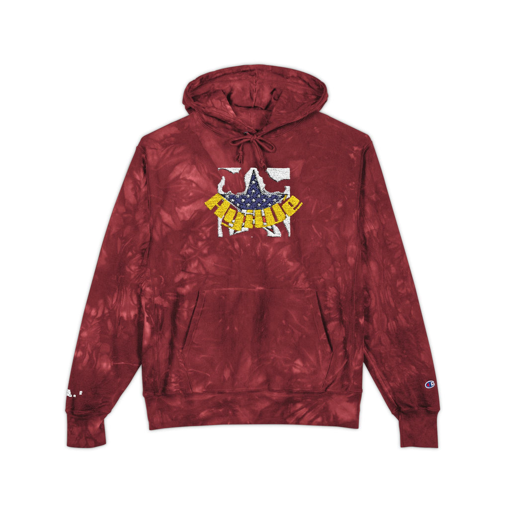 Unisex Champion Tie-Dye Hoodie (Embroidery)