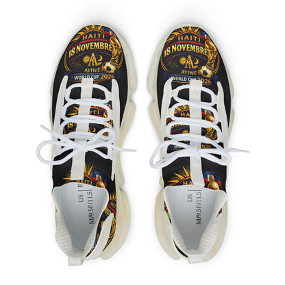 Ayiti18WC Goal06-Mesh Sneakers by AyiWe F&S