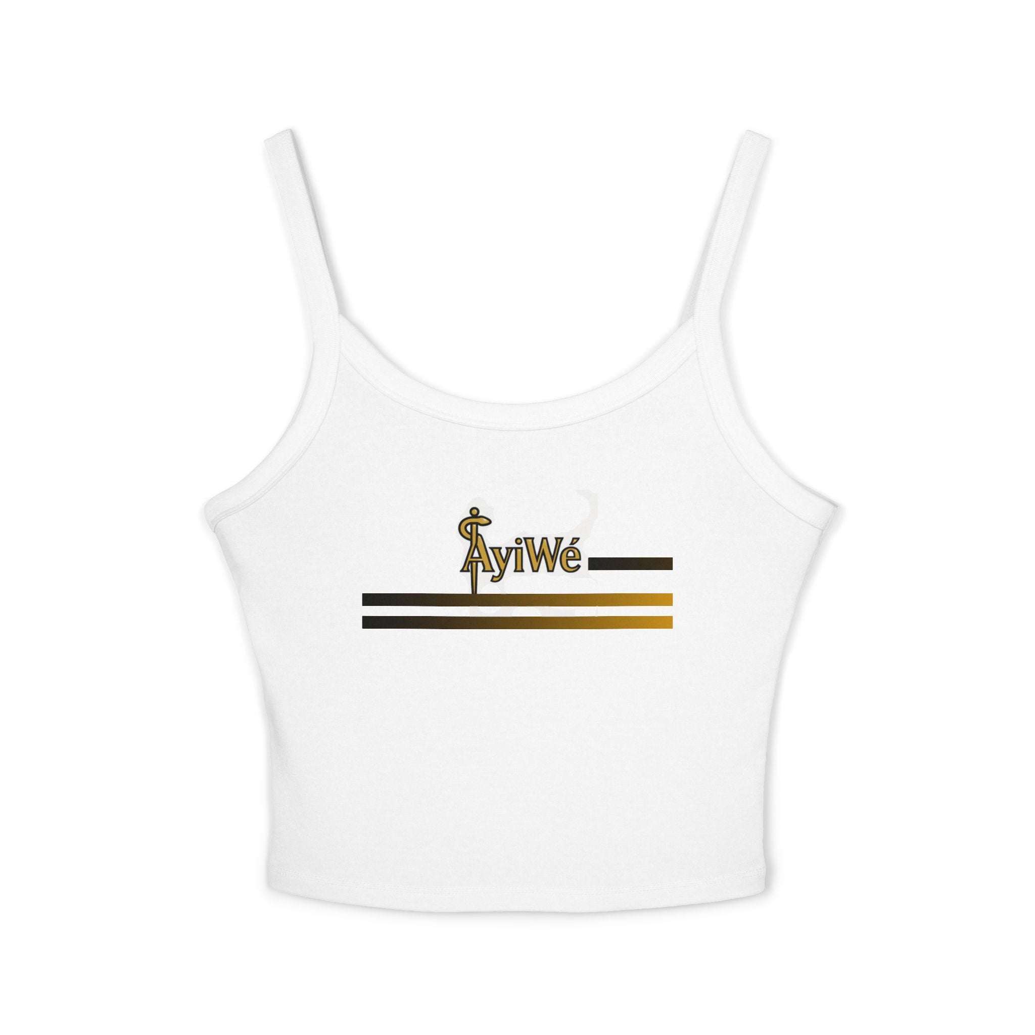 1-EztraLatina AyiWé Women's Spaghetti Strap Tank Top