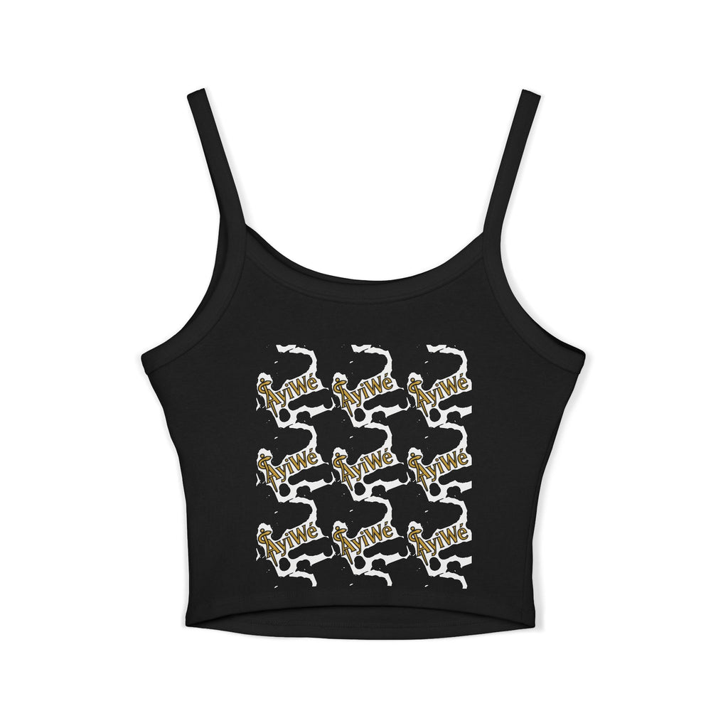 1-EztraLatina AyiWé Women's Spaghetti Strap Tank Top