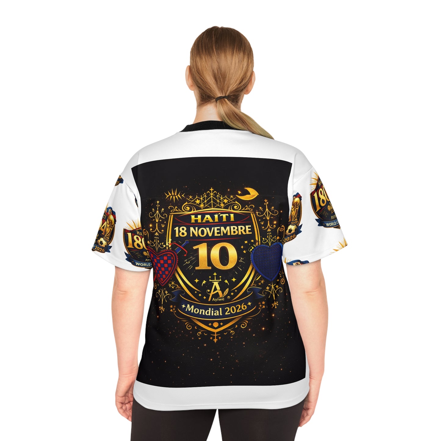 Ayiti18WC-Alaso1 Unisex Football Jersey (AOP)
