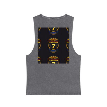 Ht - 07 world cup 2026 Unisex Stonewash Tank Top by AyiWe F&S - AyiWé Fashion & Style