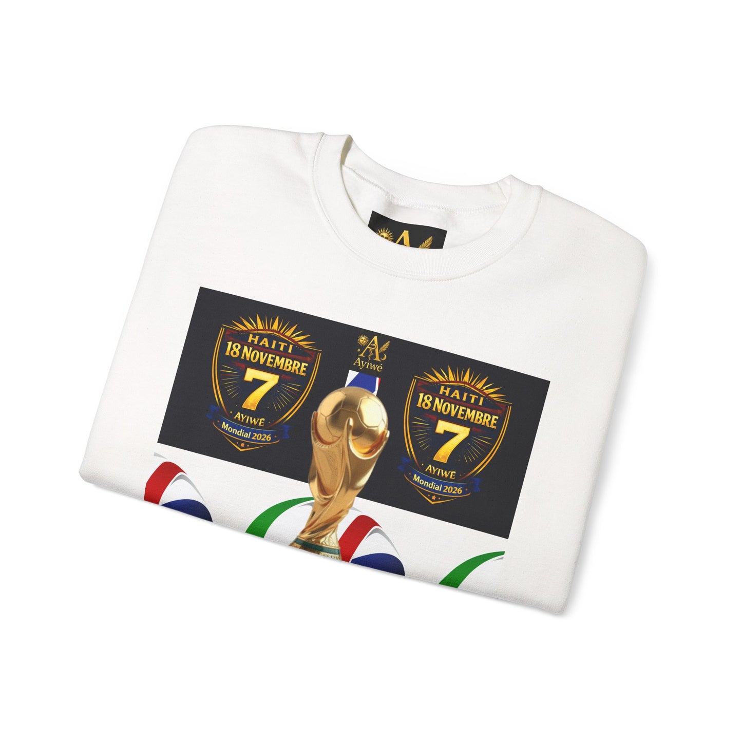 18WC2026 Yon-Nasyon1 Unisex Heavy Blend™ Crewneck Sweatshirt. Powered by AyiWe F&S