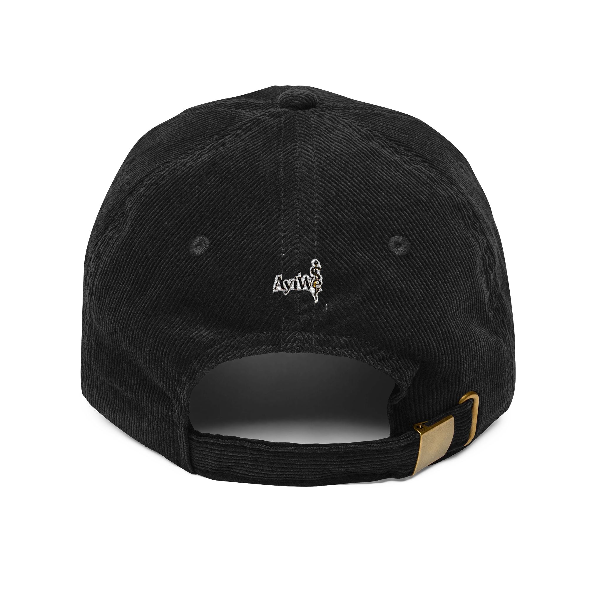 AyiWé Day and Night 1 Vintage Corduroy Cap (Embroidery)