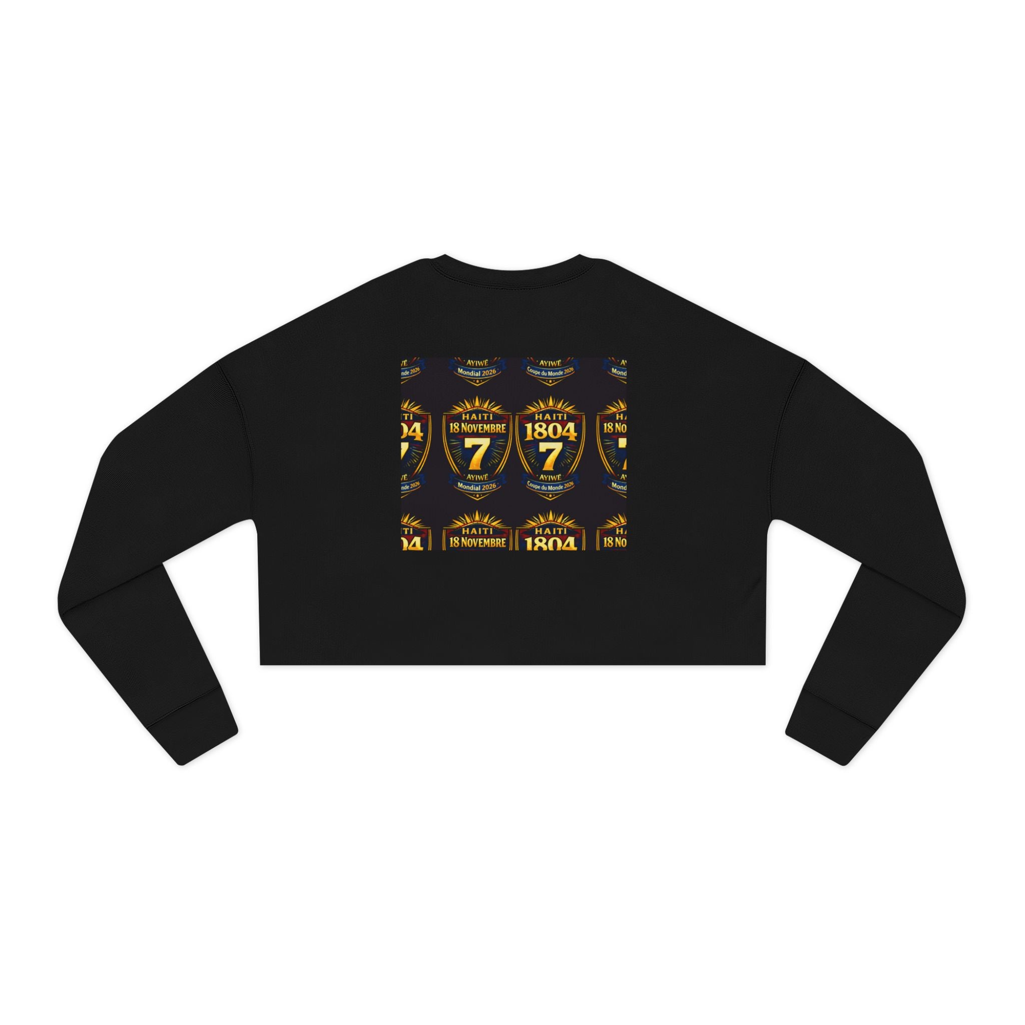 Ht1 - world Cup 2026 Women's Cropped Sweatshirt by AyiWe F&S - AyiWé Fashion & Style