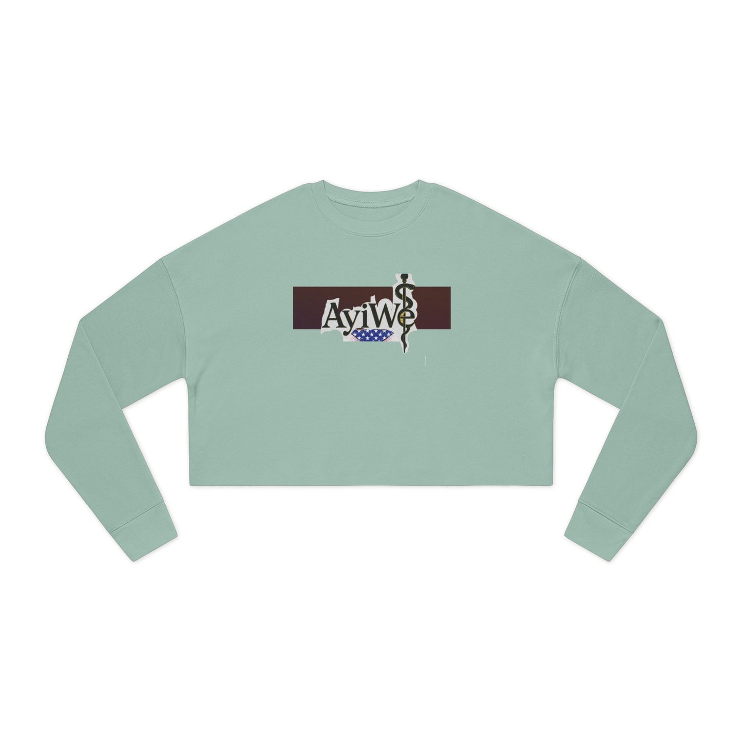 Ayi - Wé Star Women's Cropped Sweatshirt - AyiWé Fashion & Style
