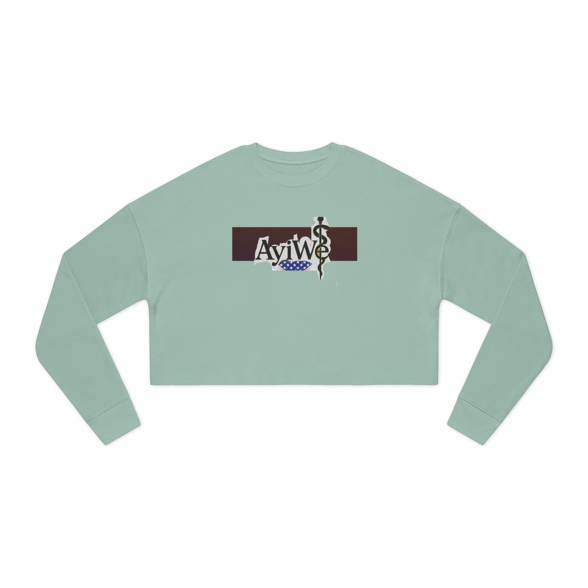 Ayi - Wé Star Women's Cropped Sweatshirt - AyiWé Fashion & Style