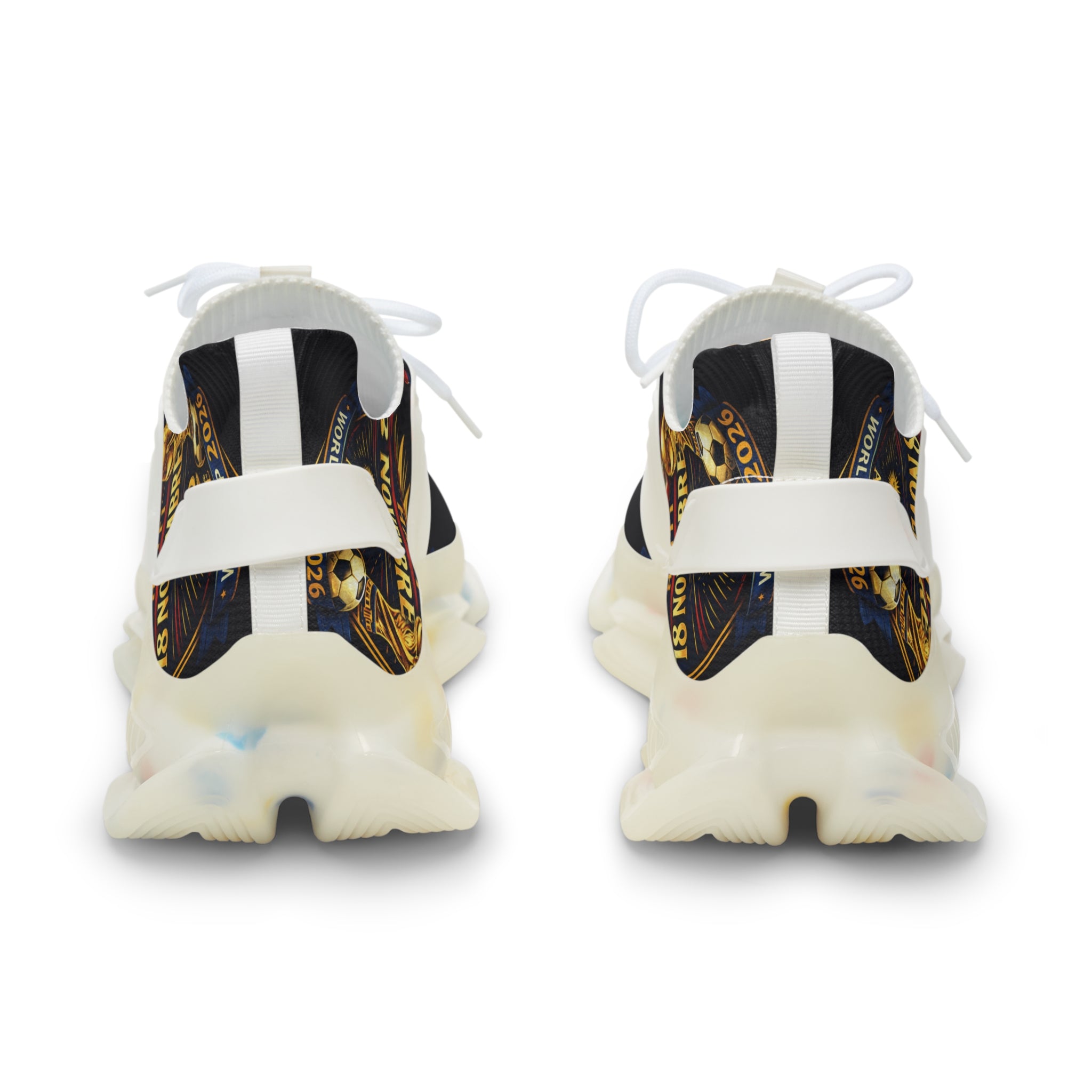 Ayiti18WC Goal06 - Mesh Sneakers by AyiWe F&S - AyiWé Fashion & Style