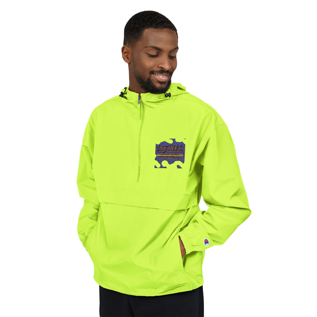 AyiWe13-Champion Unisex Packable Anorak Jacket