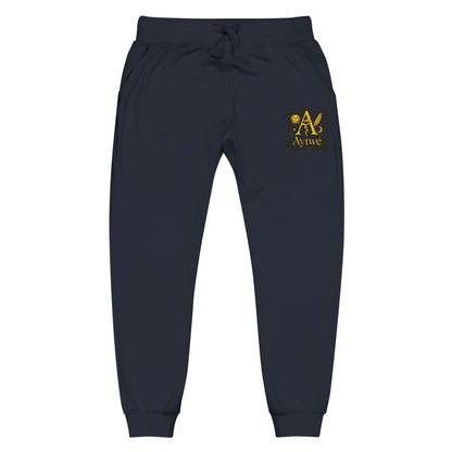 B - One AyiWé Unisex Fleece Sweatpants (Embroidery) - AyiWé Fashion & Style