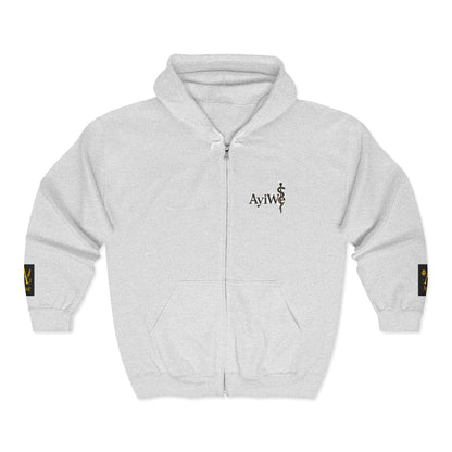 A1Cool - AyiWé Unisex Heavy Blend™ Full Zip Hooded Sweatshirt - AyiWé Fashion & Style