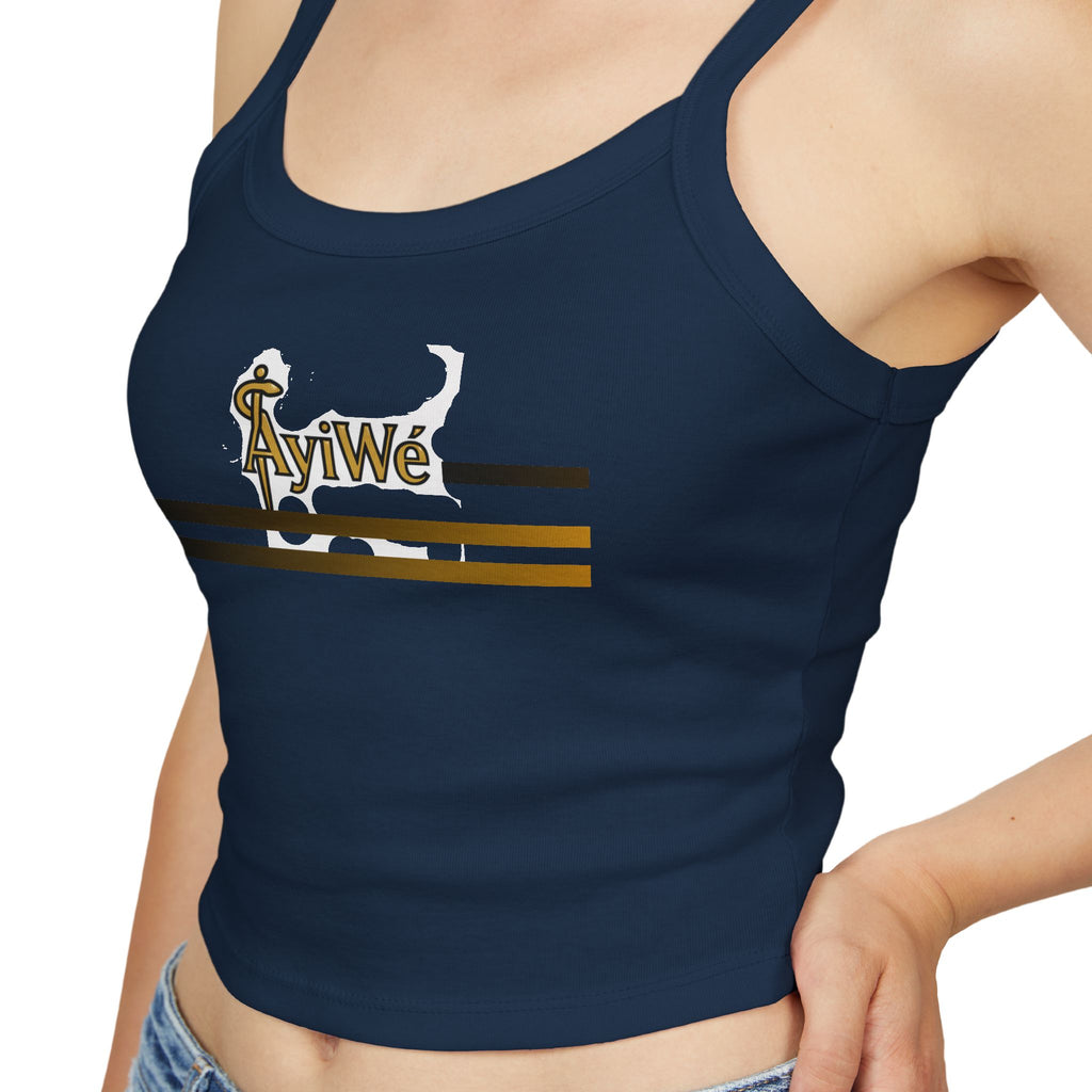1-EztraLatina AyiWé Women's Spaghetti Strap Tank Top