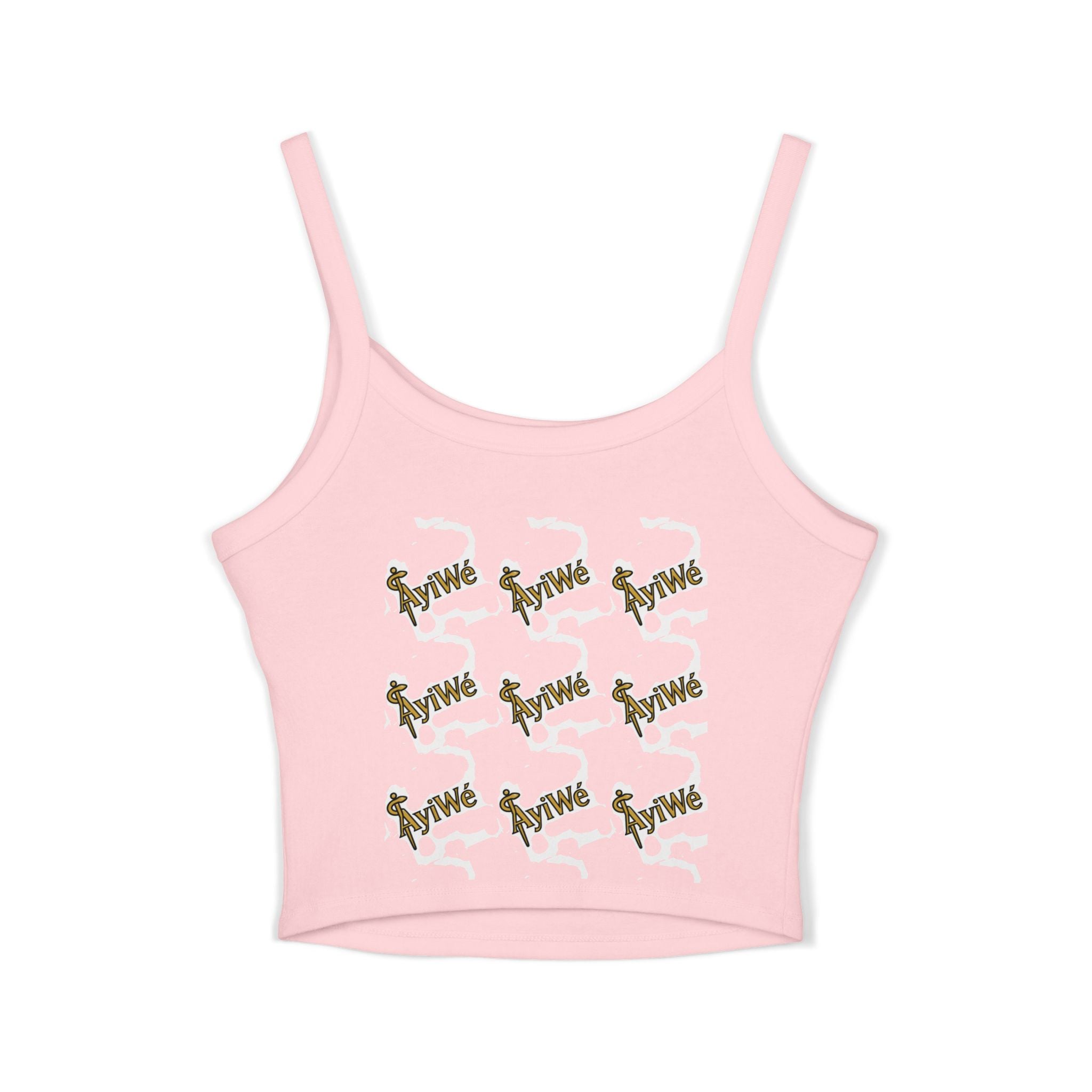 1-EztraLatina AyiWé Women's Spaghetti Strap Tank Top