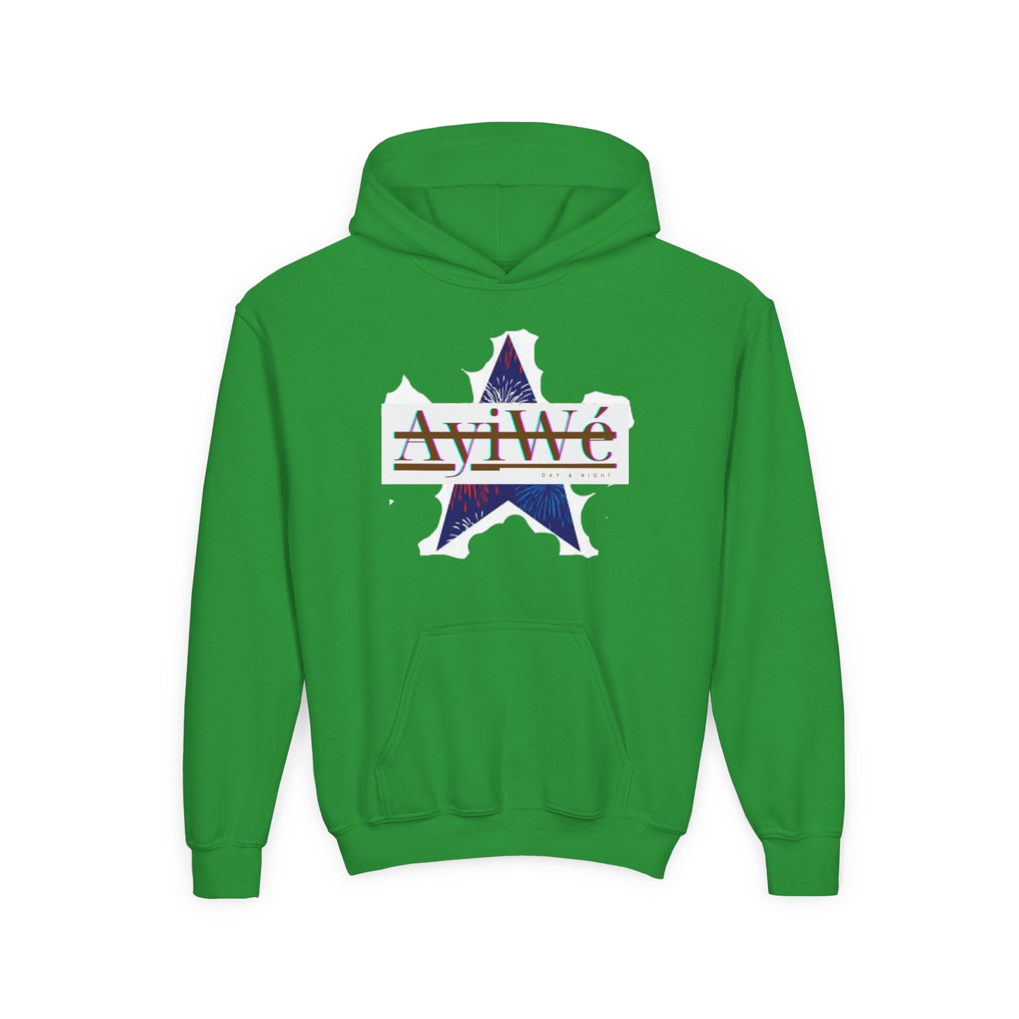 AyiWé Young - 1 Youth Heavy Blend Hooded Sweatshirt - AyiWé Fashion & Style