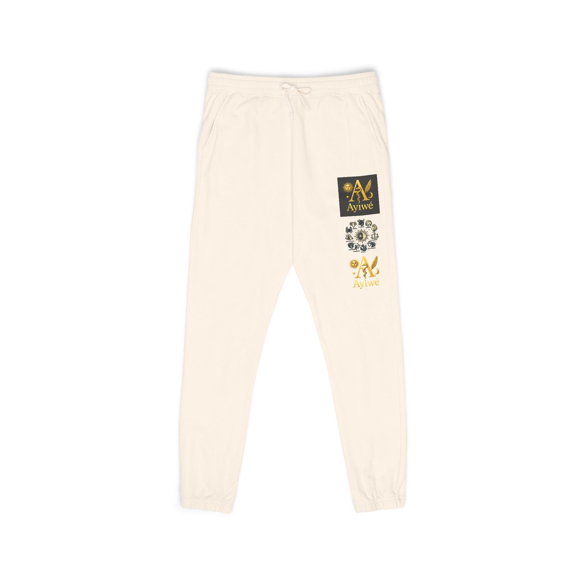 Fresh3-AyiWé Unisex Garment-Dyed Fleece Sweatpants