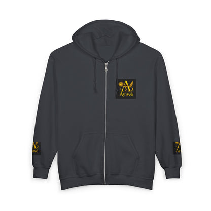 AyiWé - Pure1 Unisex Heavy Blend™ Full Zip Hooded Sweatshirt - AyiWé Fashion & Style