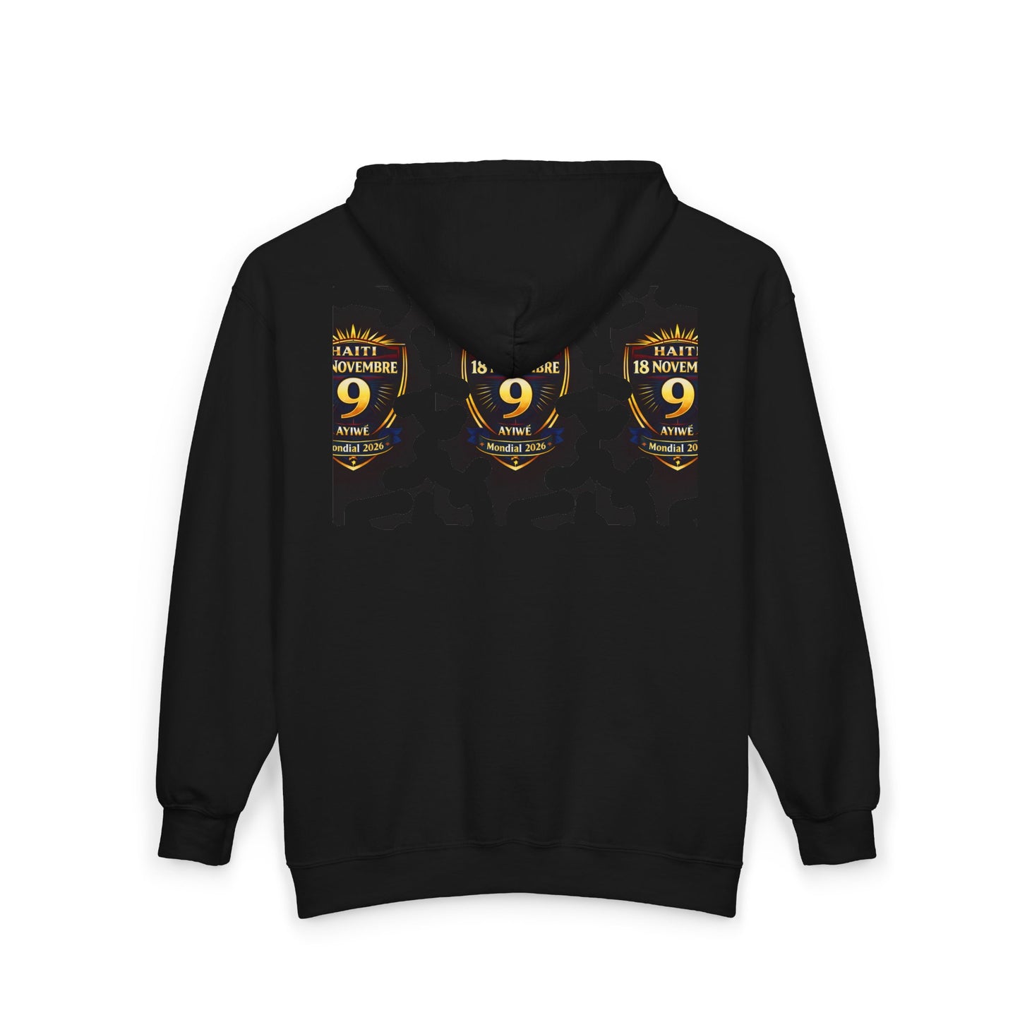 Ayiti18WC - 09G Unisex Heavy Blend™ Full Zip Hooded Sweatshirt by AyiWe F&S - AyiWé Fashion & Style