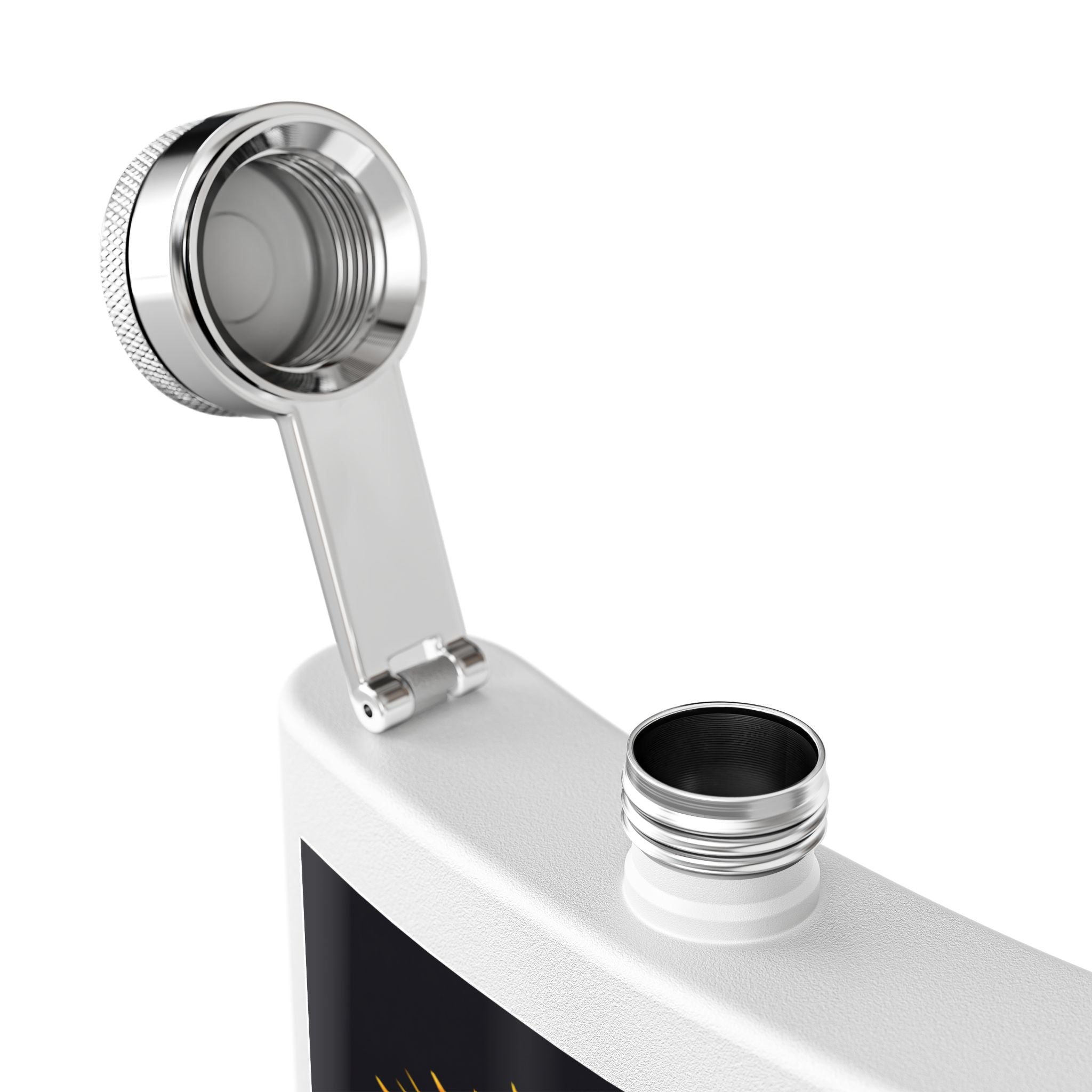 H - 18Nov/World Cup 2026 Stainless Steel Flask, 6oz, by AyiWe F&S - AyiWé Fashion & Style