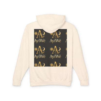 Ayi06 Unisex Lightweight Hooded Sweatshirt. Powered by AyiWe FS