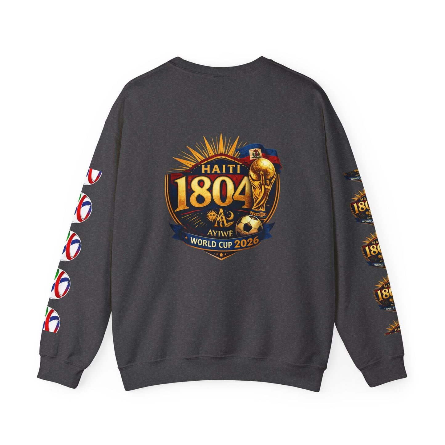 18WC2026 Yon-Nasyon1 Unisex Heavy Blend™ Crewneck Sweatshirt. Powered by AyiWe F&S