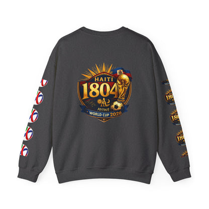 18WC2026 Yon-Nasyon1 Unisex Heavy Blend™ Crewneck Sweatshirt. Powered by AyiWe F&S