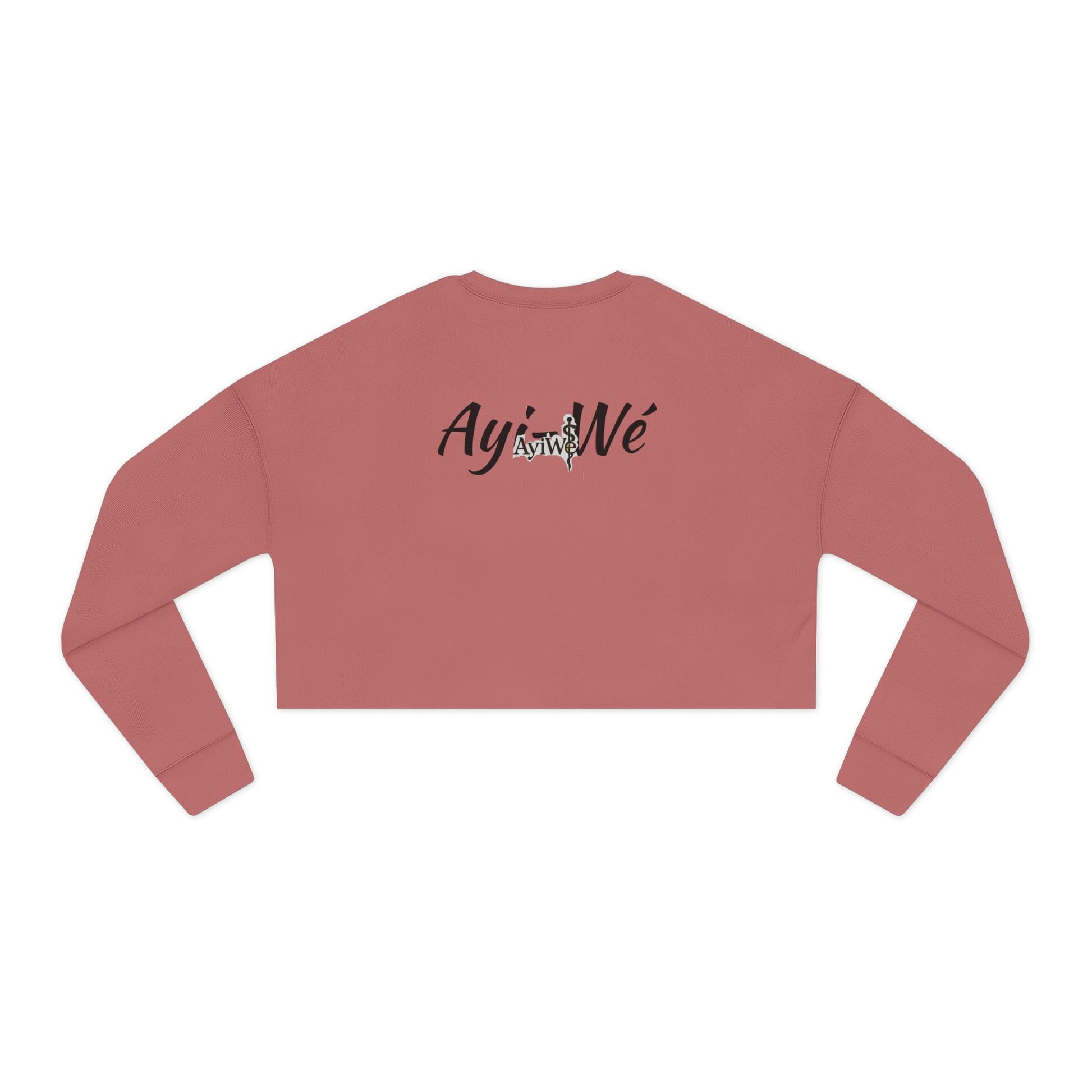 Ayi - Wé Star Women's Cropped Sweatshirt - AyiWé Fashion & Style