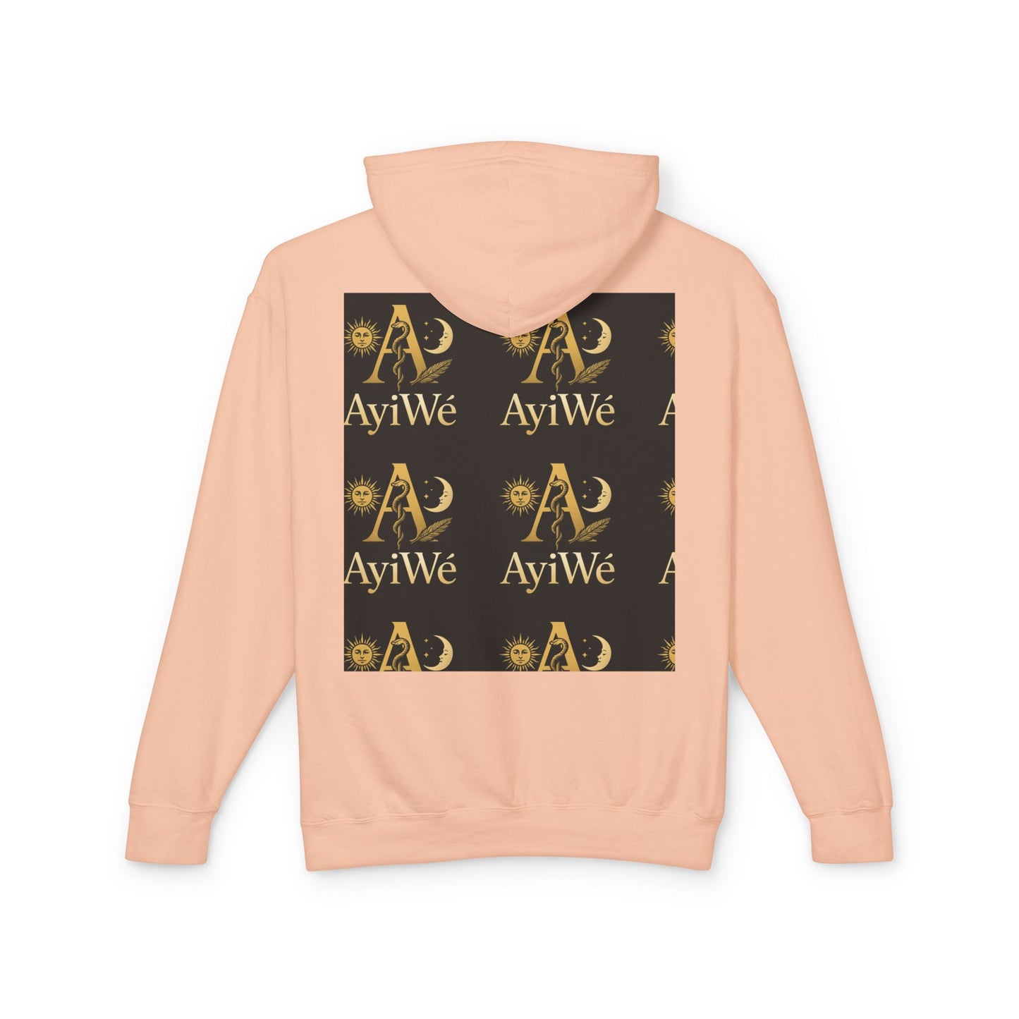 Ayi06 Unisex Lightweight Hooded Sweatshirt. Powered by AyiWe FS