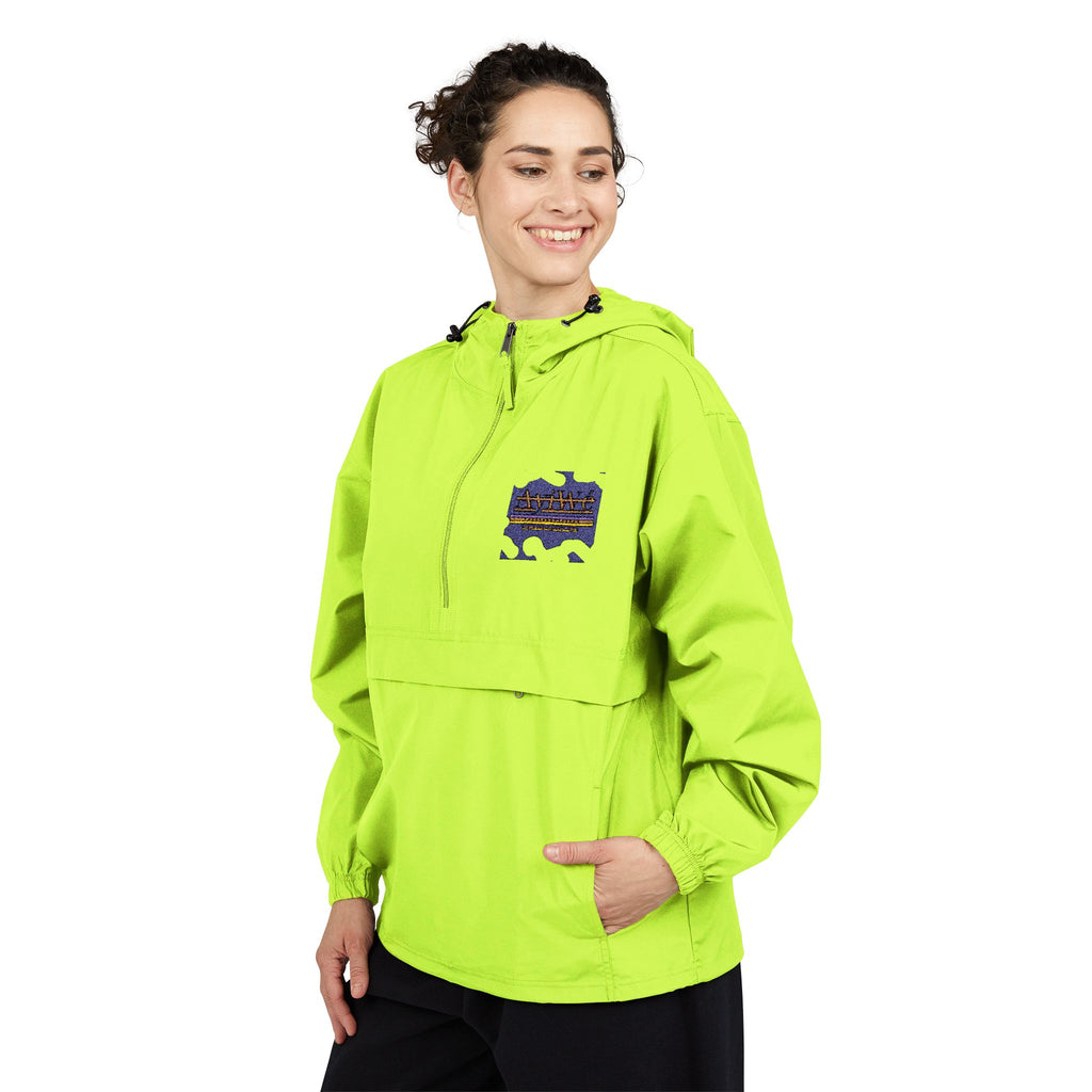 AyiWe13-Champion Unisex Packable Anorak Jacket