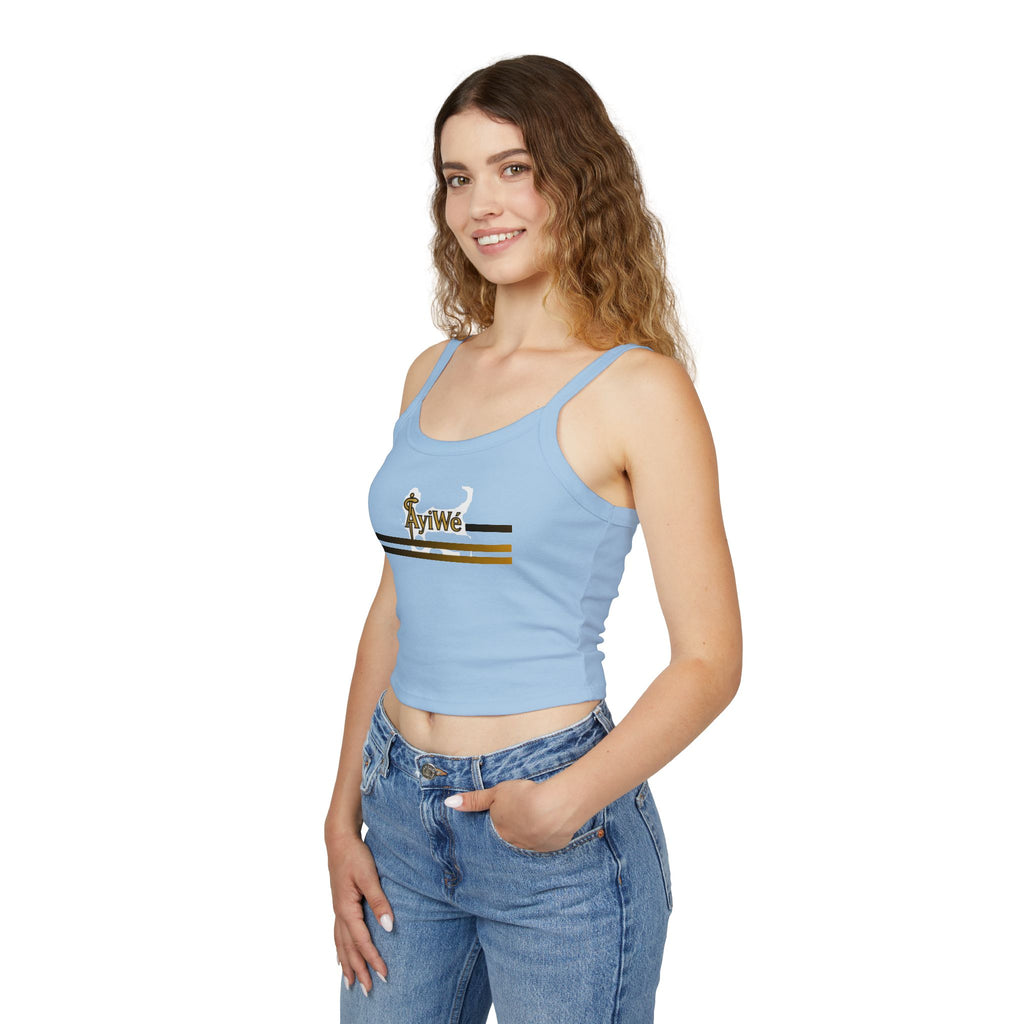 1-EztraLatina AyiWé Women's Spaghetti Strap Tank Top