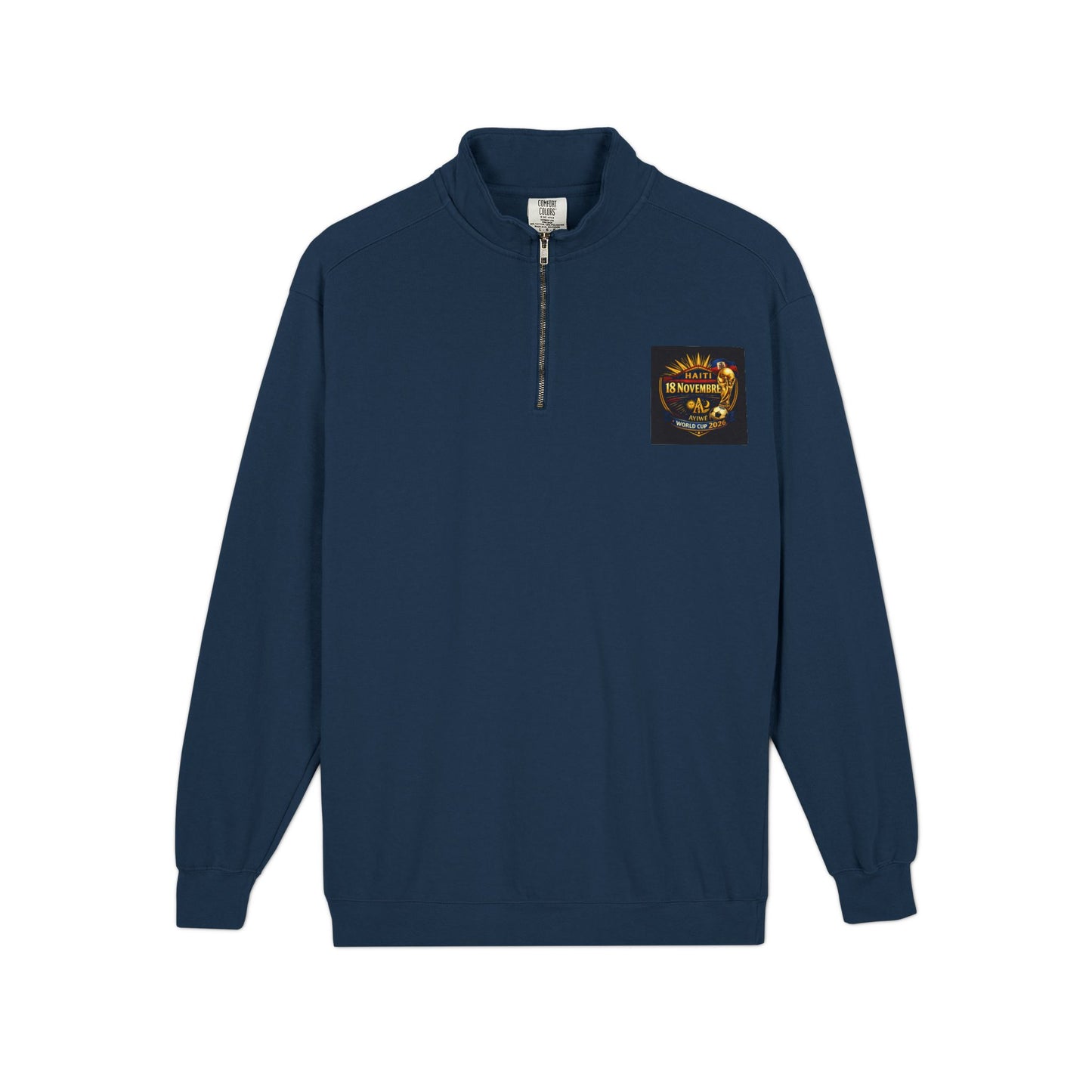 Ht - 18N. 2026 WC Unisex Adult Quarter - Zip Sweatshirt by AyiWe F&S - AyiWé Fashion & Style