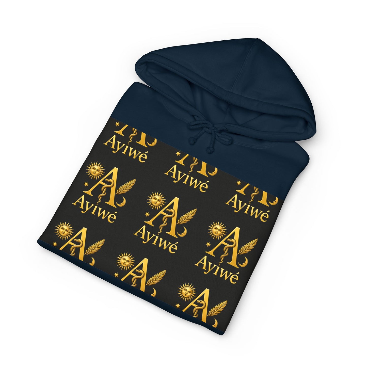 OneSun-Unisex Heavyweight Hooded Sweatshirt. Powered by AyiWe F&S