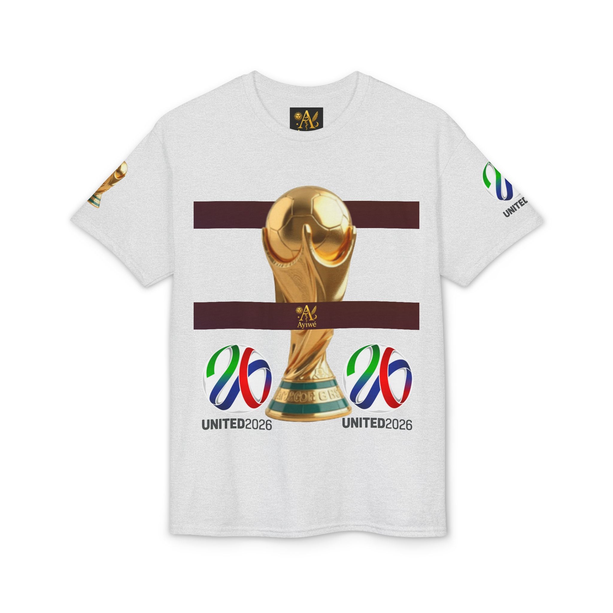 Unity03-Ayi Unisex DryBlend® T-Shirt. Powered by AyiWe F&S