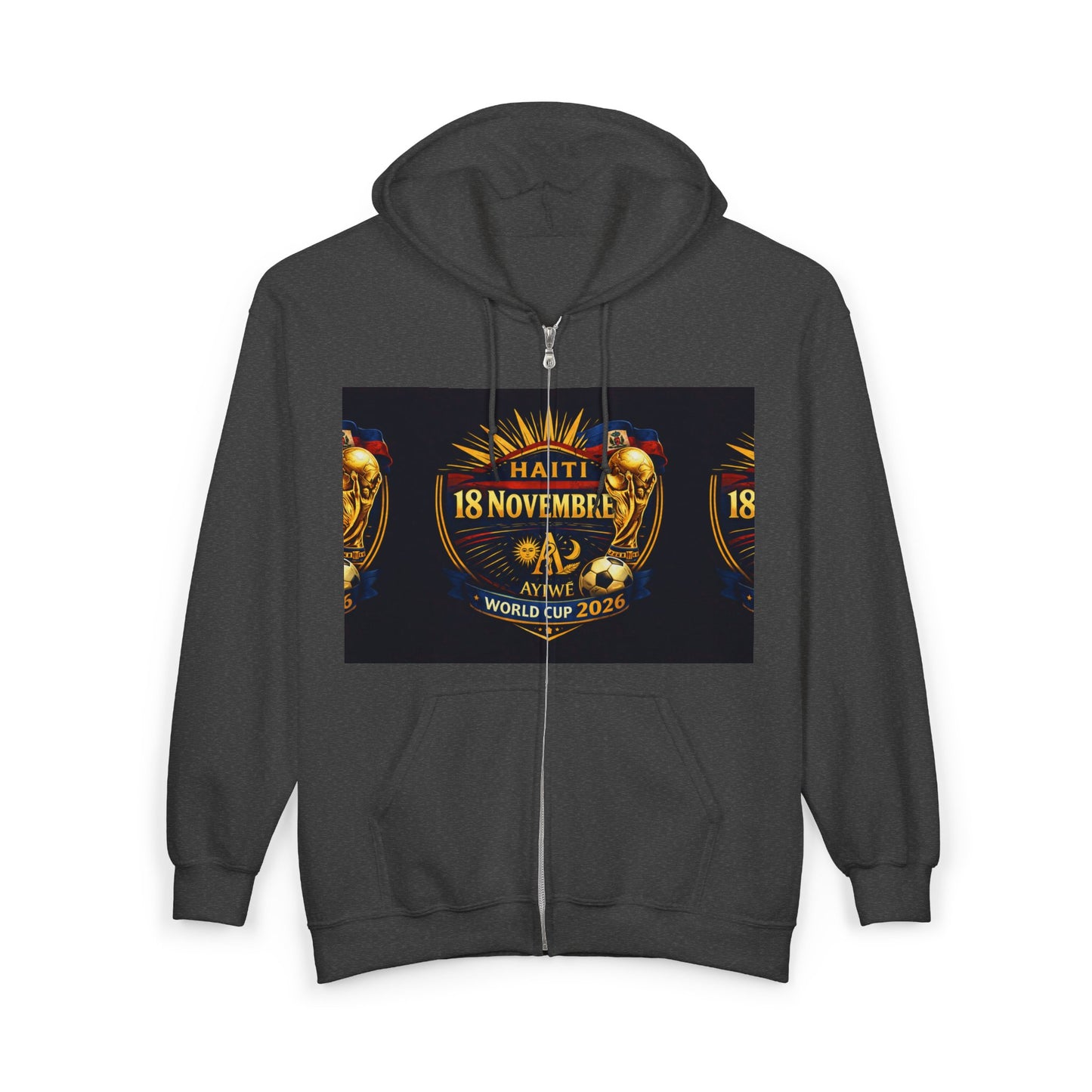 007-Champion-Unisex Heavy Blend™ Full Zip Hooded Sweatshirt