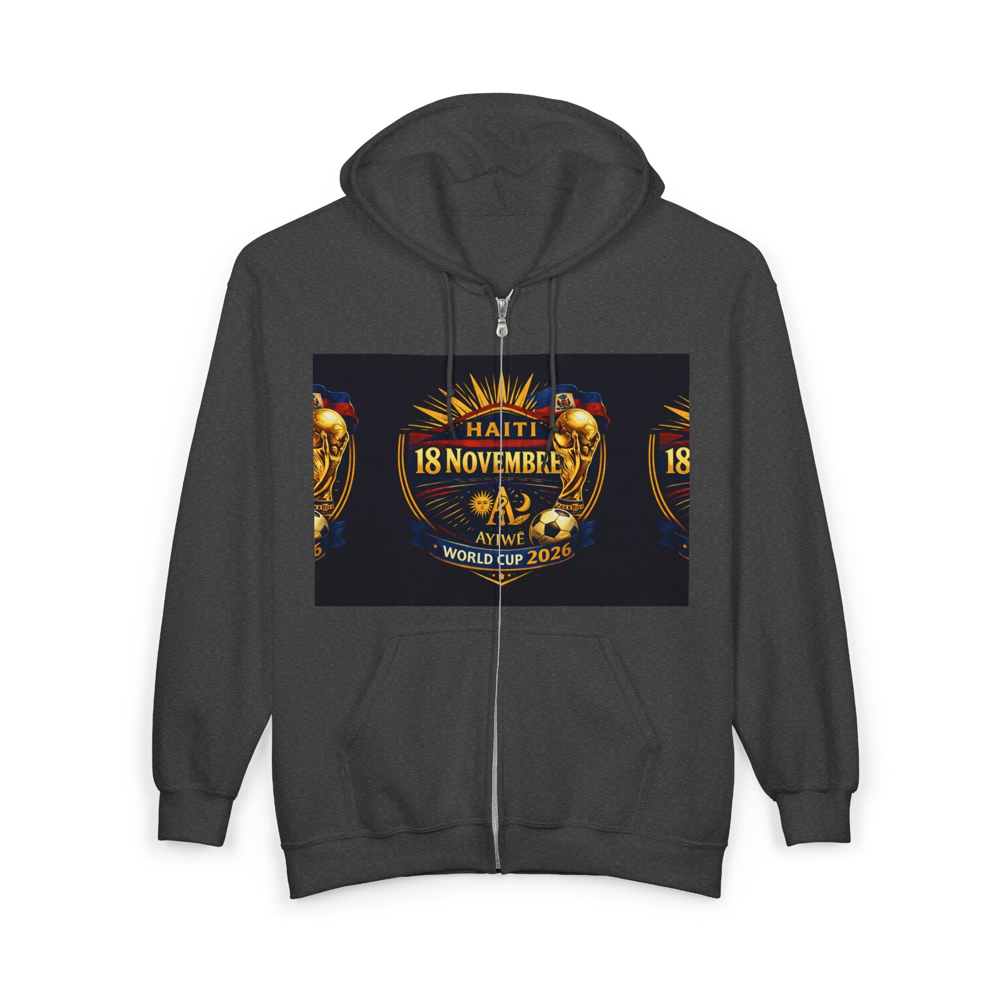 007-Champion-Unisex Heavy Blend™ Full Zip Hooded Sweatshirt