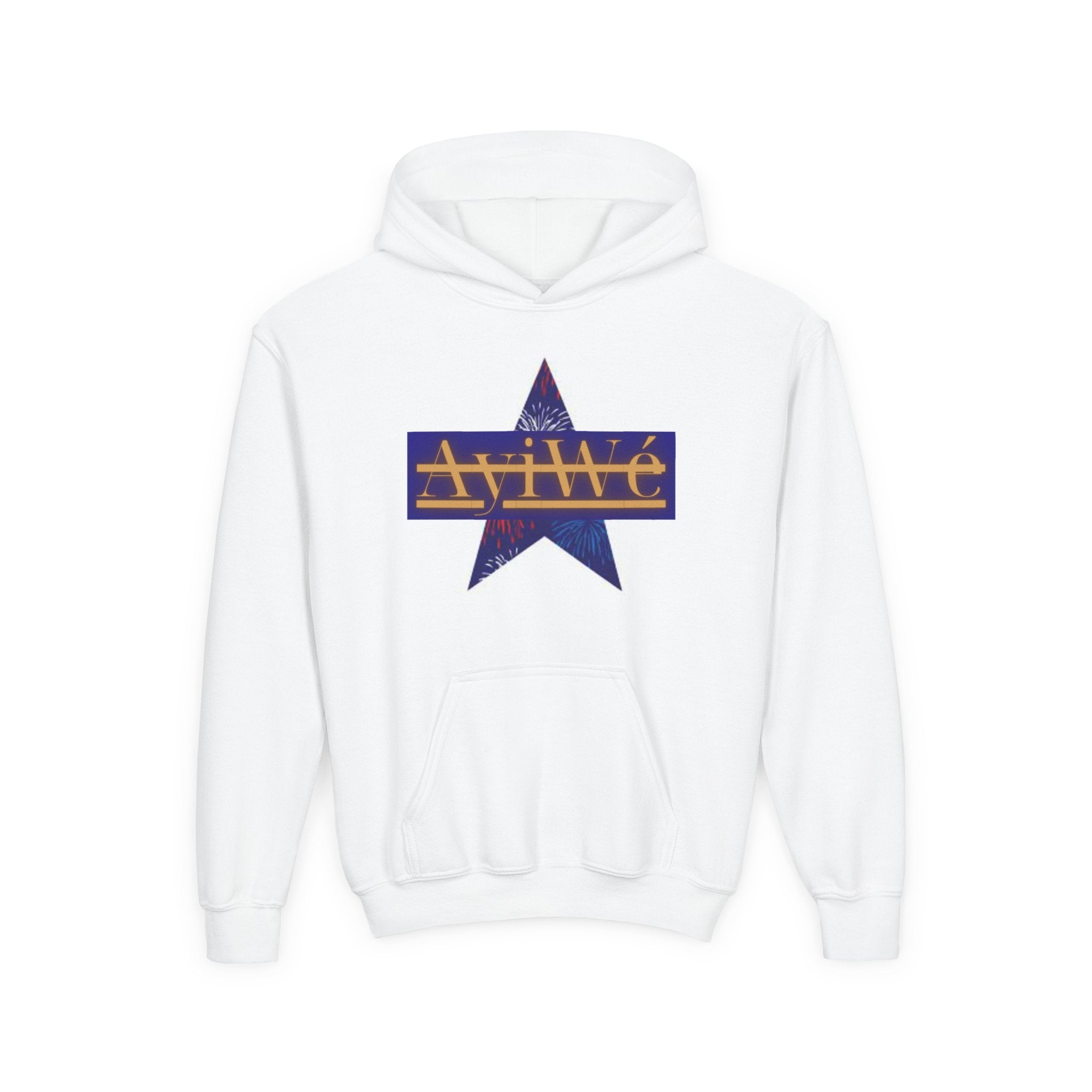 AyiWé Young-1 Youth Heavy Blend Hooded Sweatshirt