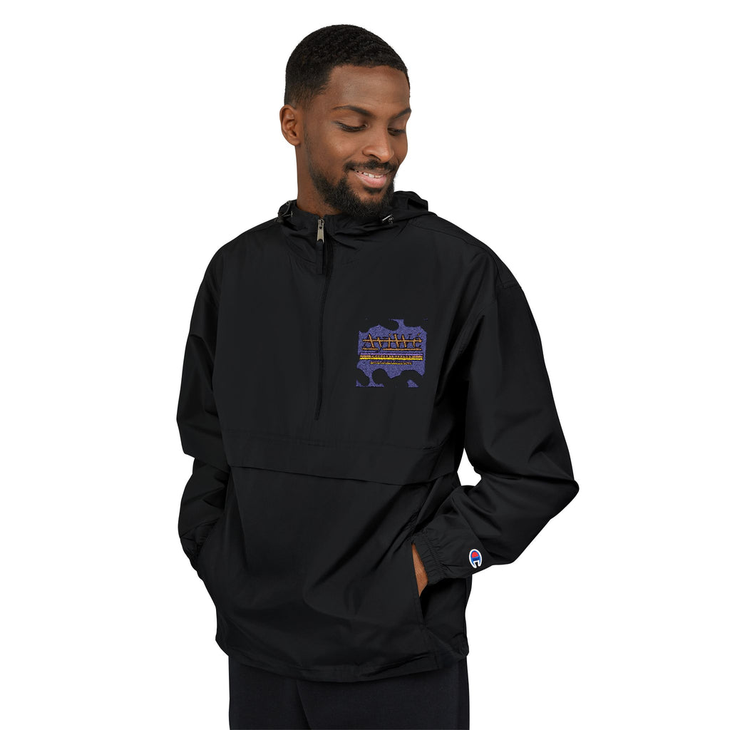 AyiWe13-Champion Unisex Packable Anorak Jacket