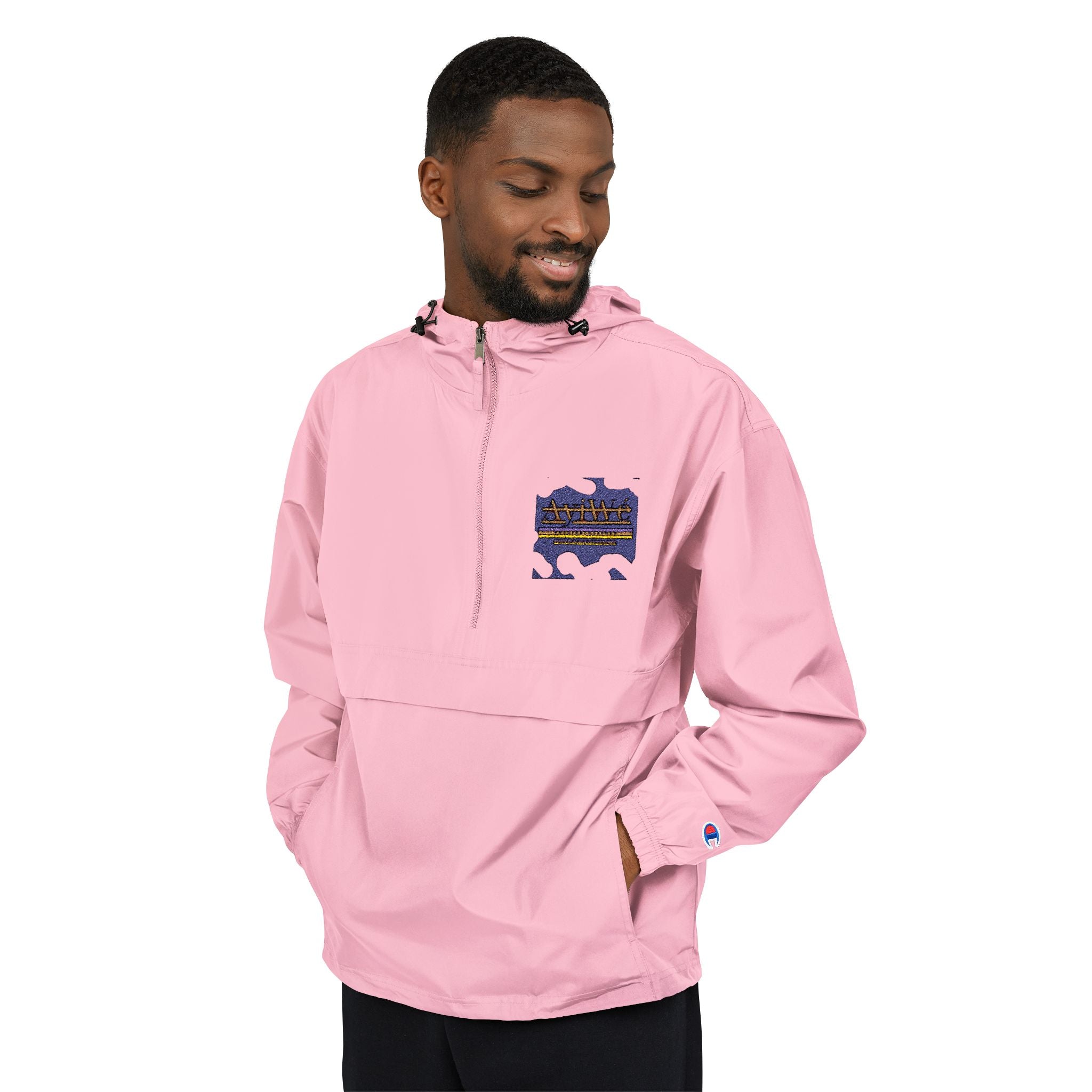 AyiWe13-Champion Unisex Packable Anorak Jacket