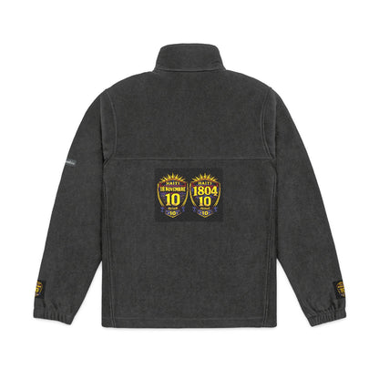 Ht - 2026 Mondial/18Nov Unisex Columbia Fleece Jacket (Embroidery) by AyiWe F&S - AyiWé Fashion & Style
