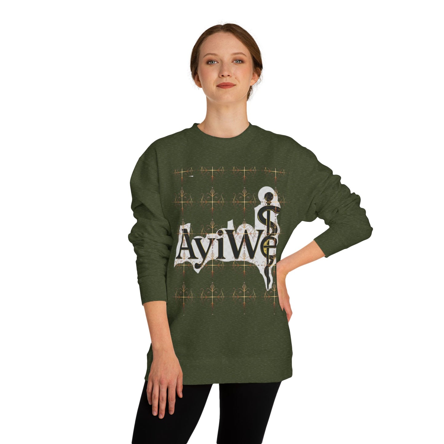 4Coins-Ayi Unisex Crew Neck Sweatshirt. Powered by AyiWe FS.