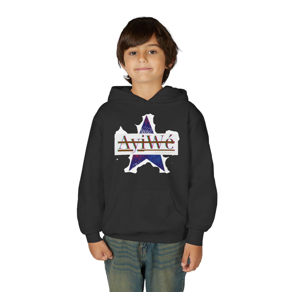 AyiWé Young-1 Youth Heavy Blend Hooded Sweatshirt