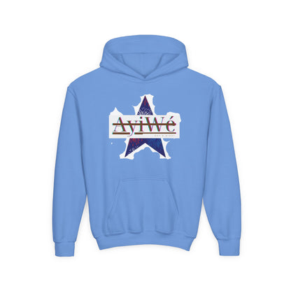 AyiWé Young - 1 Youth Heavy Blend Hooded Sweatshirt - AyiWé Fashion & Style