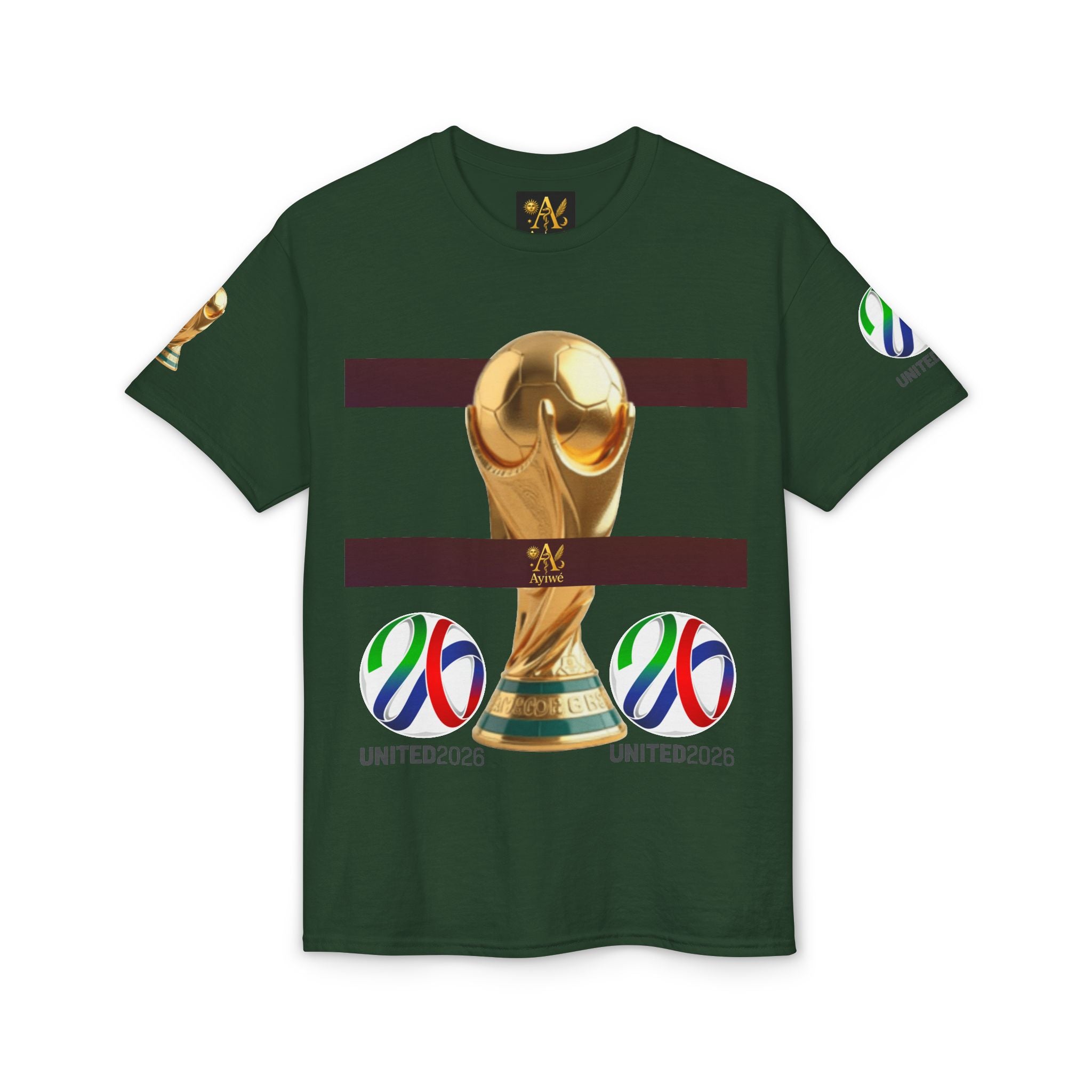 Unity03-Ayi Unisex DryBlend® T-Shirt. Powered by AyiWe F&S