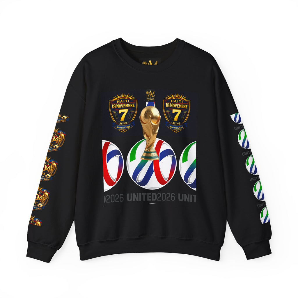 18WC2026 Yon-Nasyon1 Unisex Heavy Blend™ Crewneck Sweatshirt. Powered by AyiWe F&S