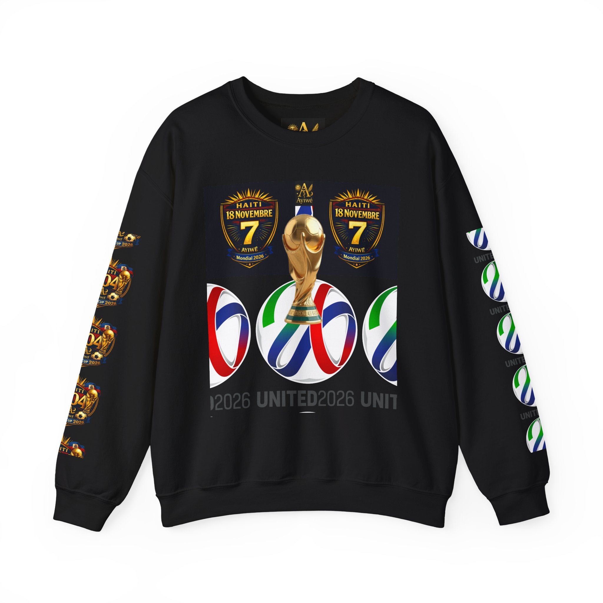 18WC2026 Yon-Nasyon1 Unisex Heavy Blend™ Crewneck Sweatshirt. Powered by AyiWe F&S