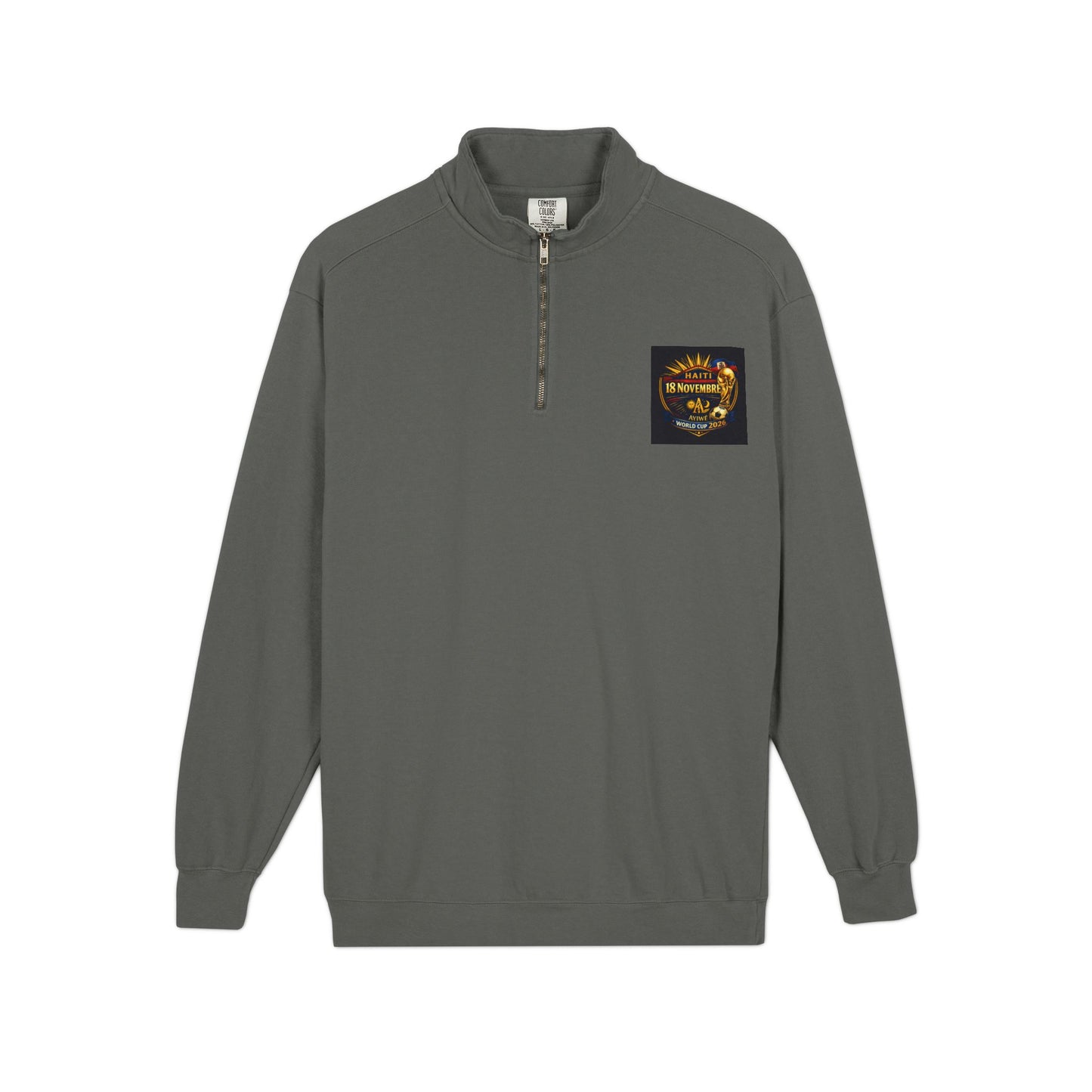 Ht - 18N. 2026 WC Unisex Adult Quarter - Zip Sweatshirt by AyiWe F&S - AyiWé Fashion & Style